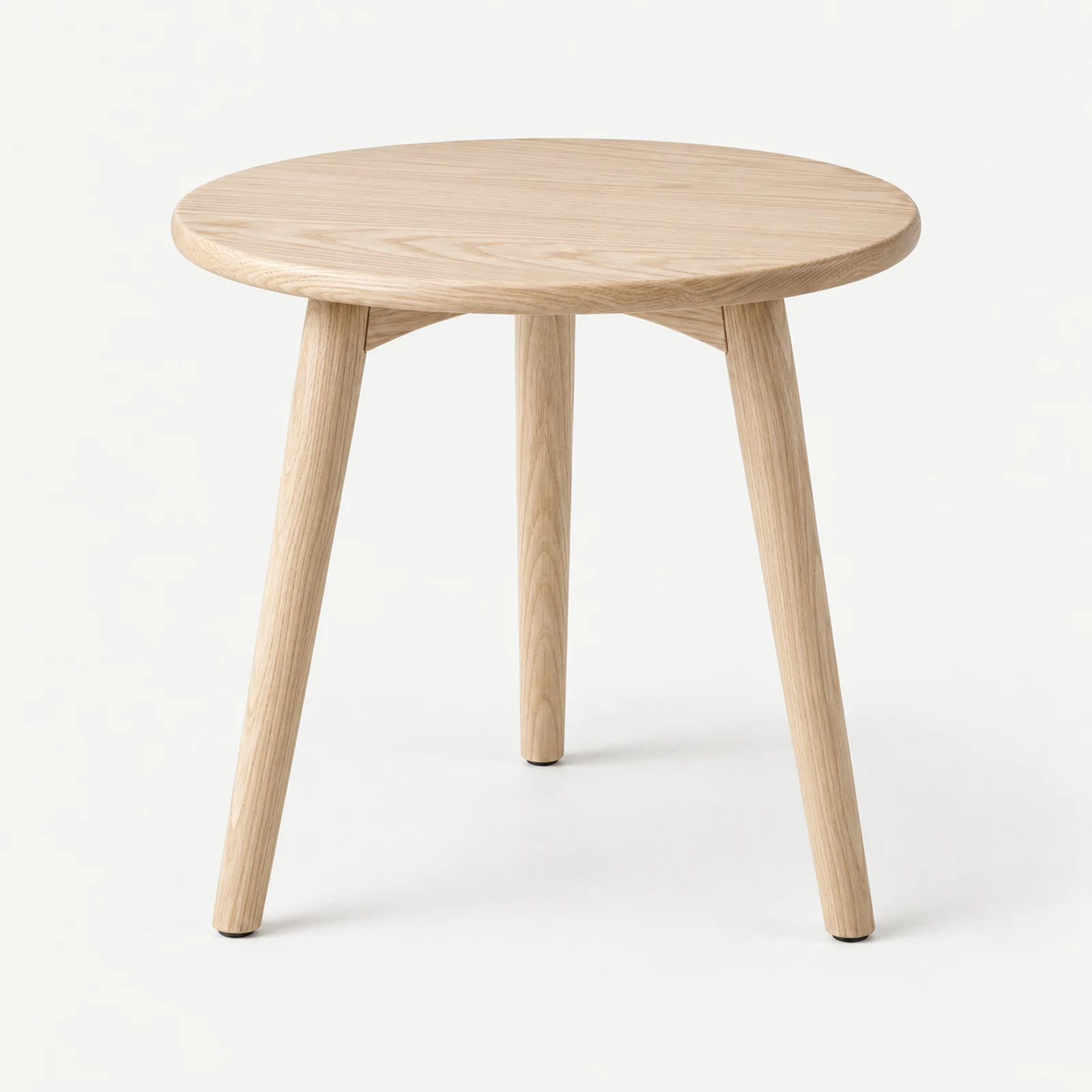 Mesa lateral Forma Side de madera clara